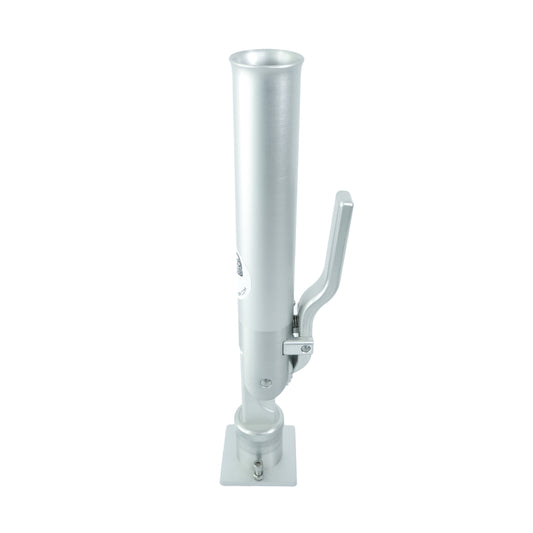 Single Dual Axis Ratcheting Rod Holder with Thumb Screws