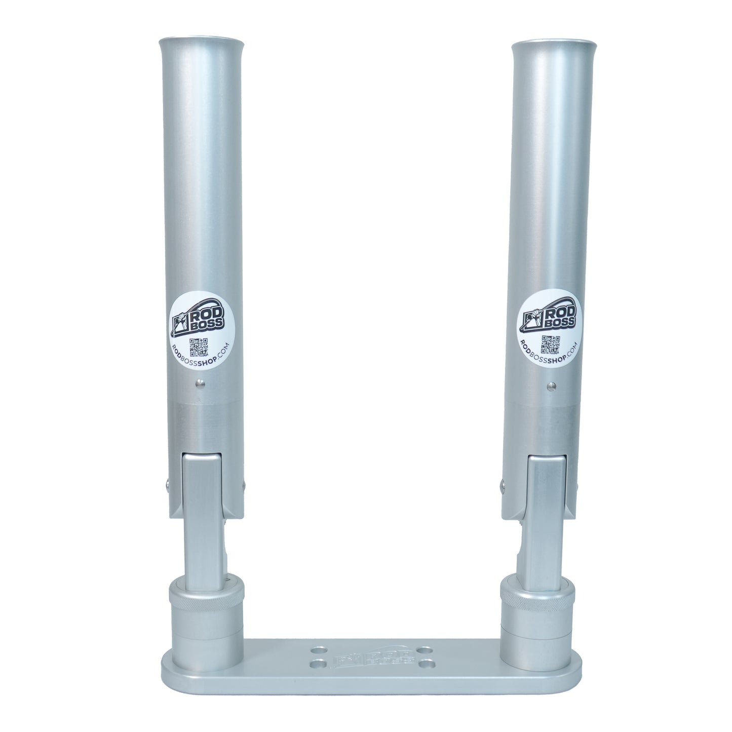 Double Dual Axis Ratcheting Rod Holder Gimbal Mount