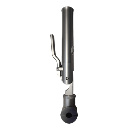 The Rod Boss™ Single 1" Dual Axis Rail Mount Rotating Fishing Rod Holder - Rod Boss Shop