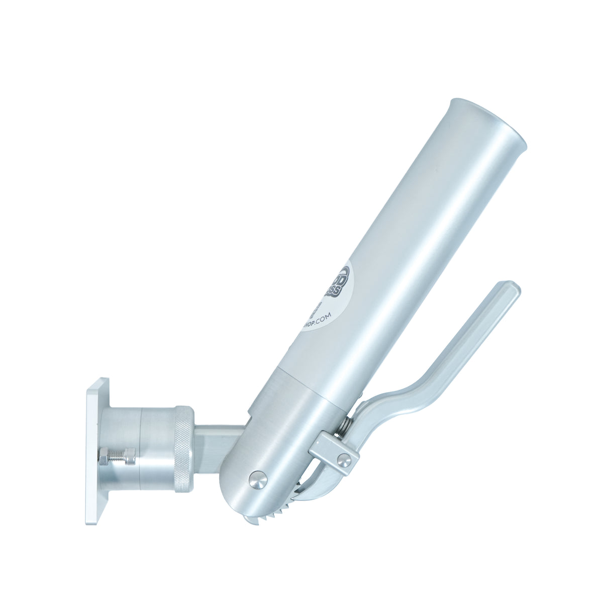 Single 90 Degree Track Mount Rod Holder