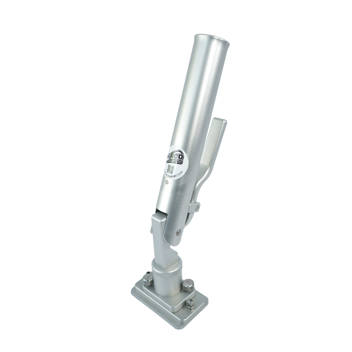 Single Quick Mount Dual Axis Ratcheting Rod Holder