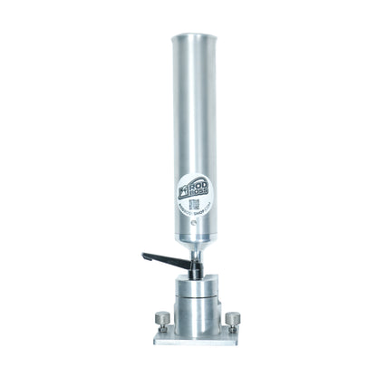 Single Squeeze Lock Dual Axis Elite Rod Holder with Thumb Screws