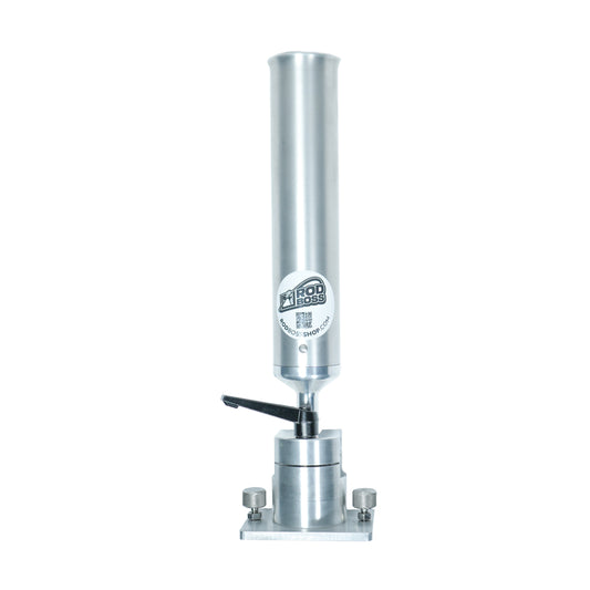 Single Squeeze Lock Dual Axis Elite Rod Holder with Thumb Screws