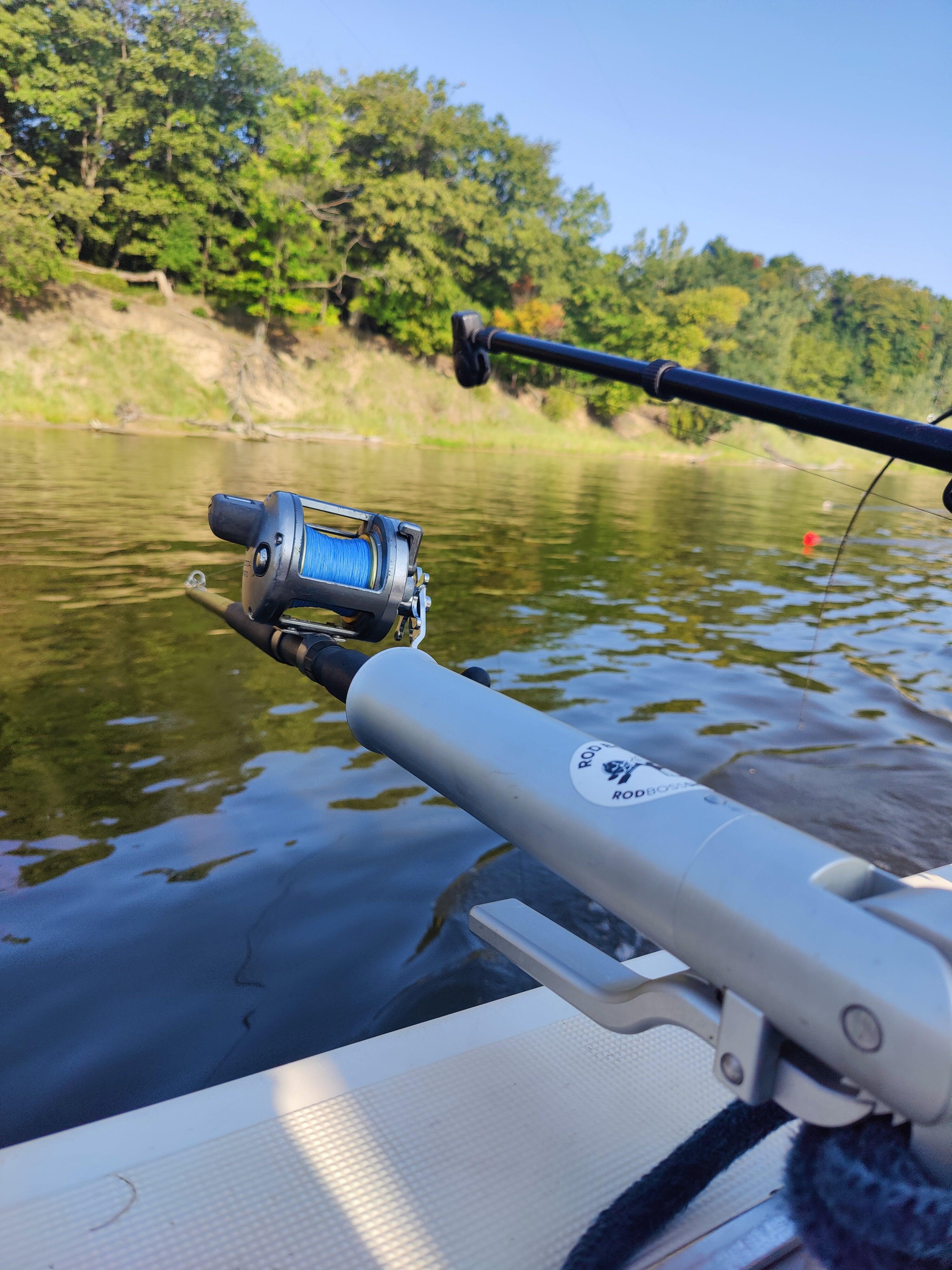buck shoals fishing rod holders Single Raised Rod Holder